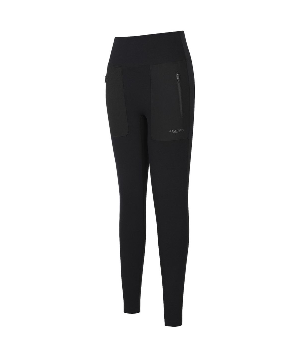 디스커버리 익스페디션(DISCOVERY EXPEDITION) 여성 트리코트 아웃도어 레깅스 (BLACK)