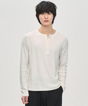 헨리넥 골지 롱슬리브 (IVORY)
