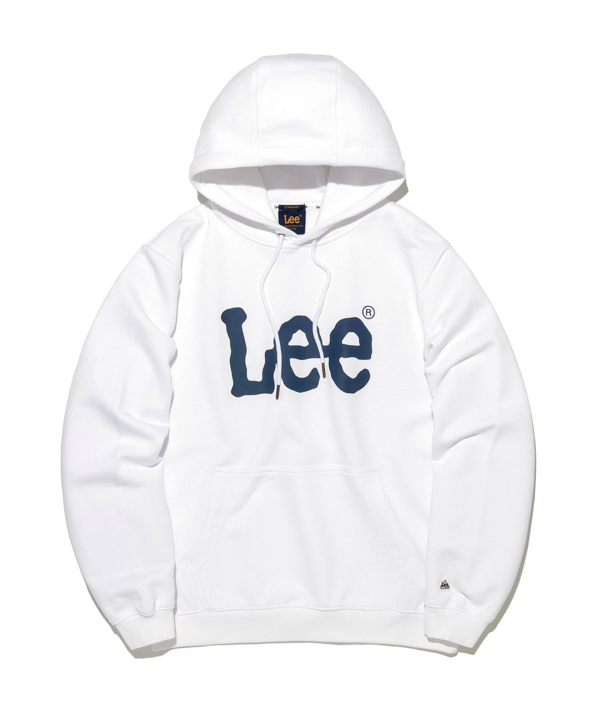 리(LEE) 빅 트위치 로고 후드 오프화이트