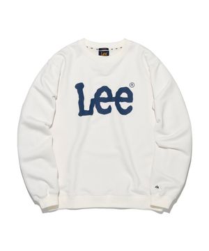 빅 트위치 로고 맨투맨 아이보리