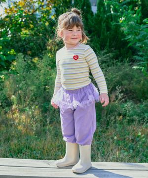 샤 레이어드 팬츠 바이올렛 RO6ACPA04U2