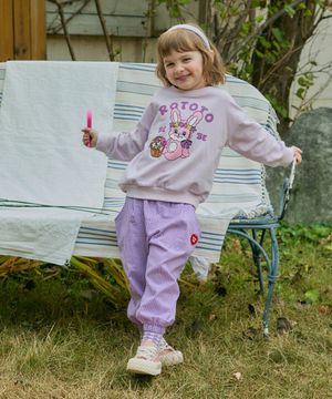 우븐 체크 포켓 팬츠 라이트퍼플 RO6ACPA07U1