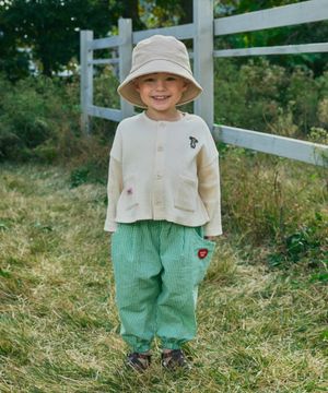 우븐 체크 포켓 팬츠 라이트그린 RO6ACPA07E1