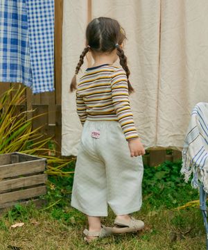 우븐 자카드 7부 팬츠 아이보리 RO6ACPA15IV