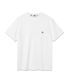 하우스 로고 포켓 반팔 티셔츠 화이트