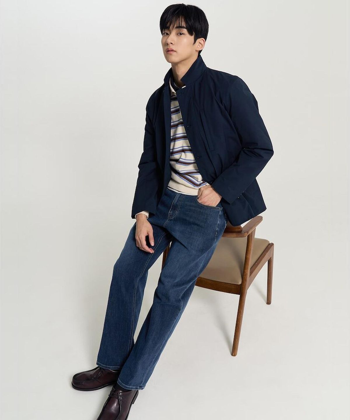 빈폴 멘(BEANPOLE MEN) 아우터형 재킷  네이비