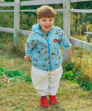 폴리 캐릭터 후드 점퍼 블루 RO6ACJU05B2