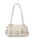 BELTED POCKET MINI SHOULDER BAG IN BEIGE