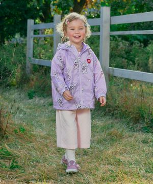 폴리 캐릭터 후드 점퍼 퍼플 RO6ACJU05U2