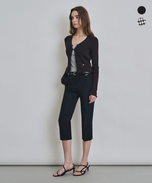 [우먼] 포멀 카프리 팬츠 2 COLOR COWPT008