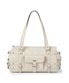 BELTED POCKET SHOULDER BAG IN BEIGE