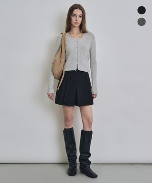 [우먼] 플리츠 스커트 팬츠 2 COLOR COWPT007