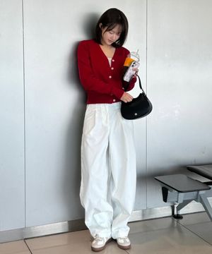 [우먼] 코튼라이크 세미 벌룬 원턱 슬랙스 3 COLOR COWPT003