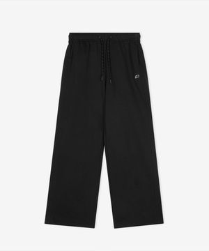 NBMLG1W222 / WOMEN 에센셜 와이드팬츠 (BLACK)