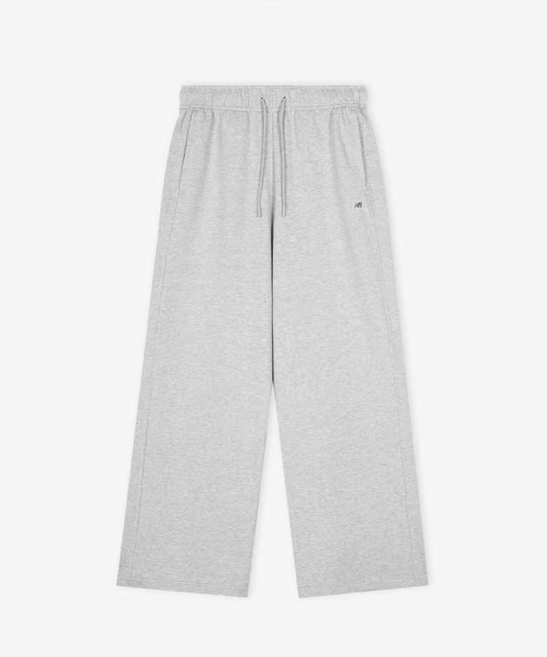 NBMLG1W222 / WOMEN 에센셜 와이드팬츠 (GRAY)
