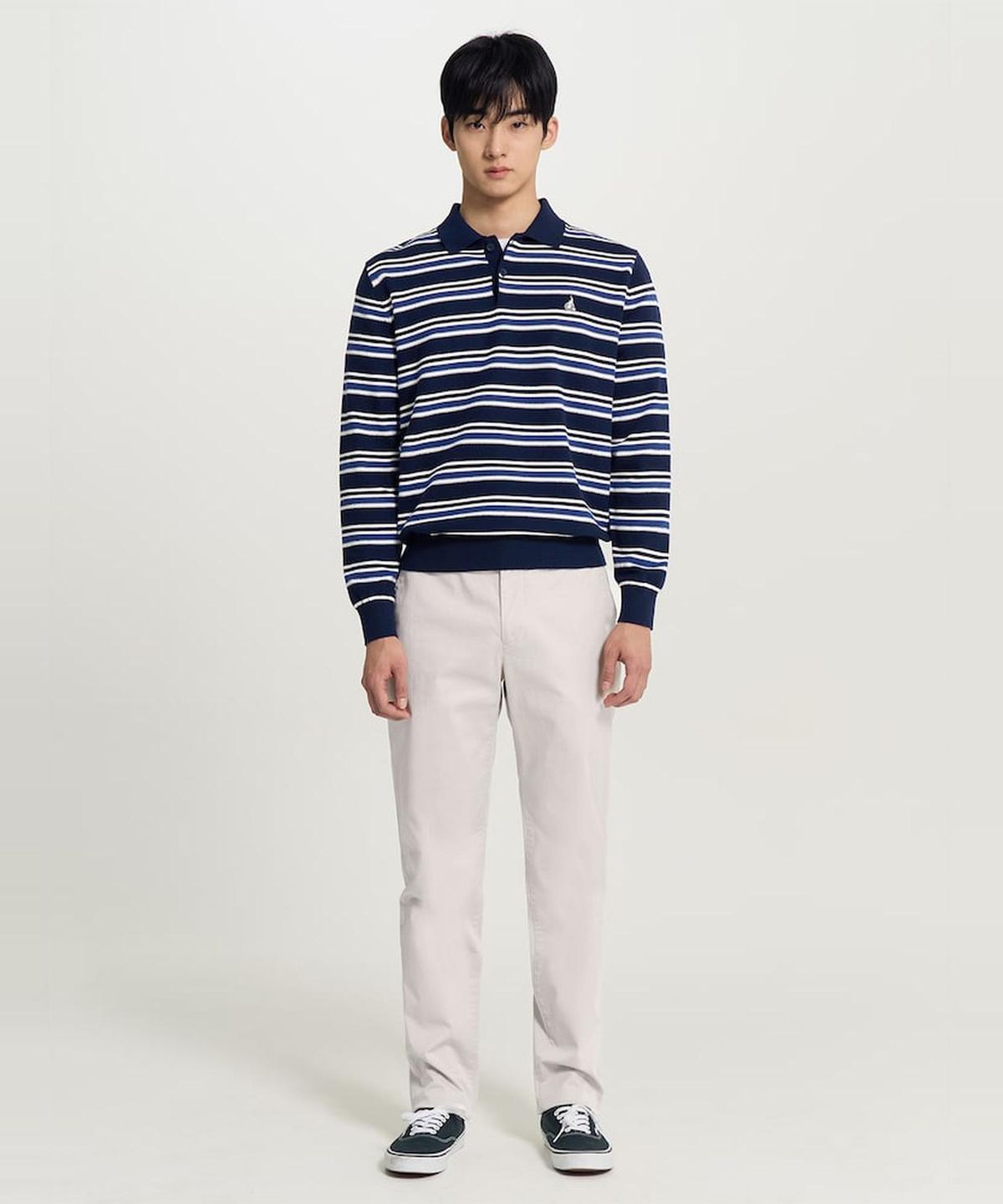 빈폴 멘(BEANPOLE MEN) [Essential] 봄 스탠다드핏 치노 팬츠  아이보리
