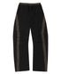 POINT CHECK DETAIL PANTS IN BLACK