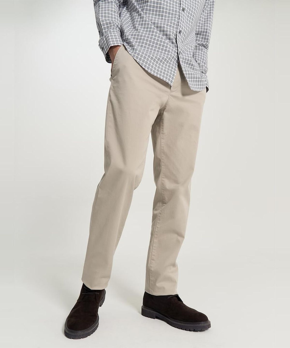 빈폴 멘(BEANPOLE MEN) [Essential] 봄 스탠다드핏 치노 팬츠  베이지