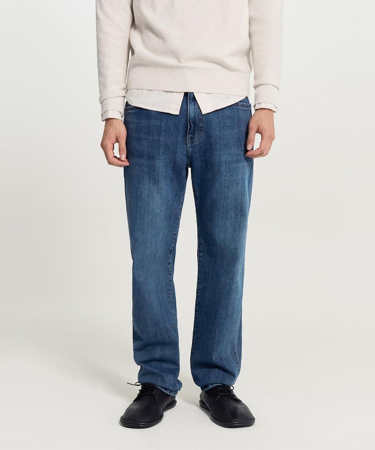 빈폴 멘(BEANPOLE MEN) [Essential] 스탠다드핏 데님 팬츠  네이비