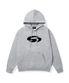 G-SWIRL LOGO 오버핏 후드티 (그레이)
