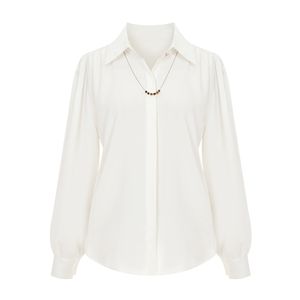 네크리스셔링카라블라우스_V6A-CBL008