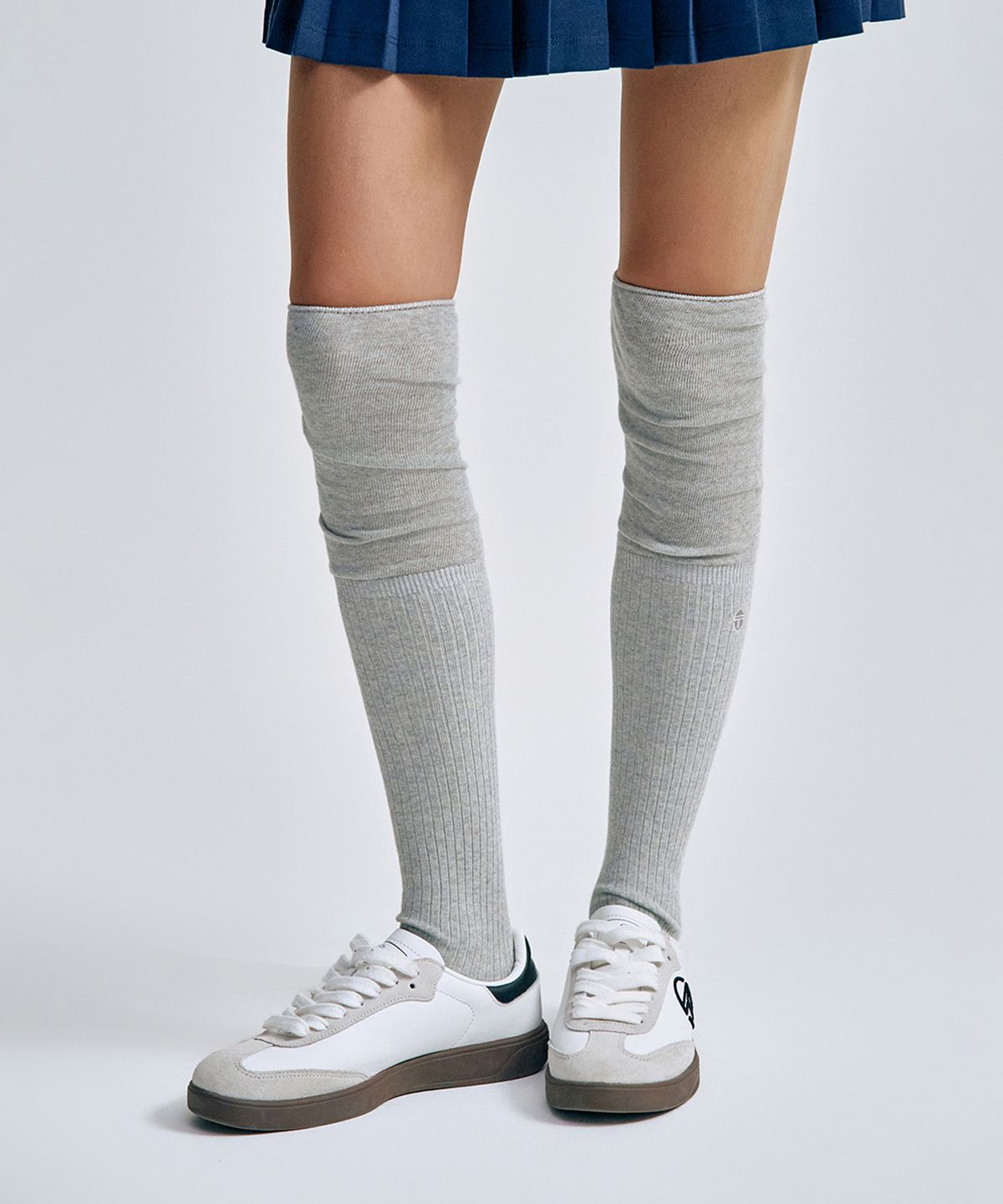 세르지오 타키니(SERGIO TACCHINI) W 서머 셔링 니삭스 (Melange Grey)