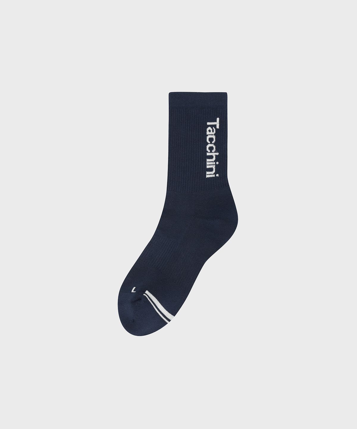 세르지오 타키니(SERGIO TACCHINI) U 백 레터링 크루 삭스 (Navy)