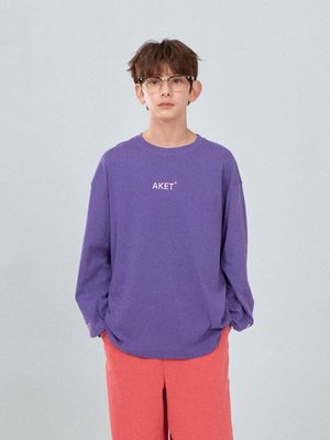 AKET LONG SLEEVE TEE_PURPLE