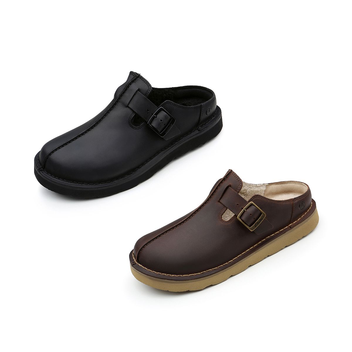 클락스(CLARKS) 클락스 남성 클로그 퍼 슬라이드 CLASLC5822MF 2종 택1