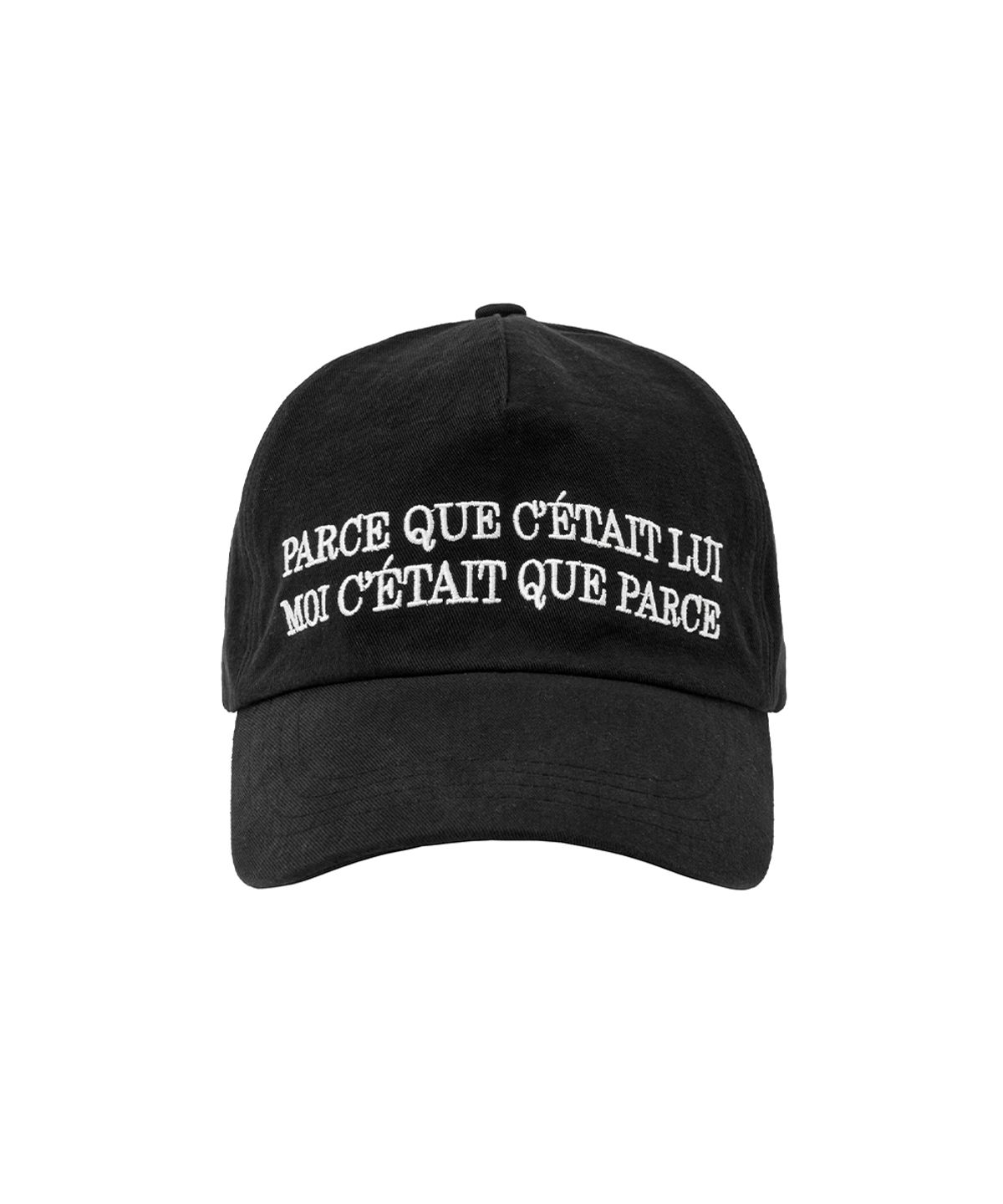 미세키서울 맨(MISEKISEOUL MEN) Parce que ball cap BLACK