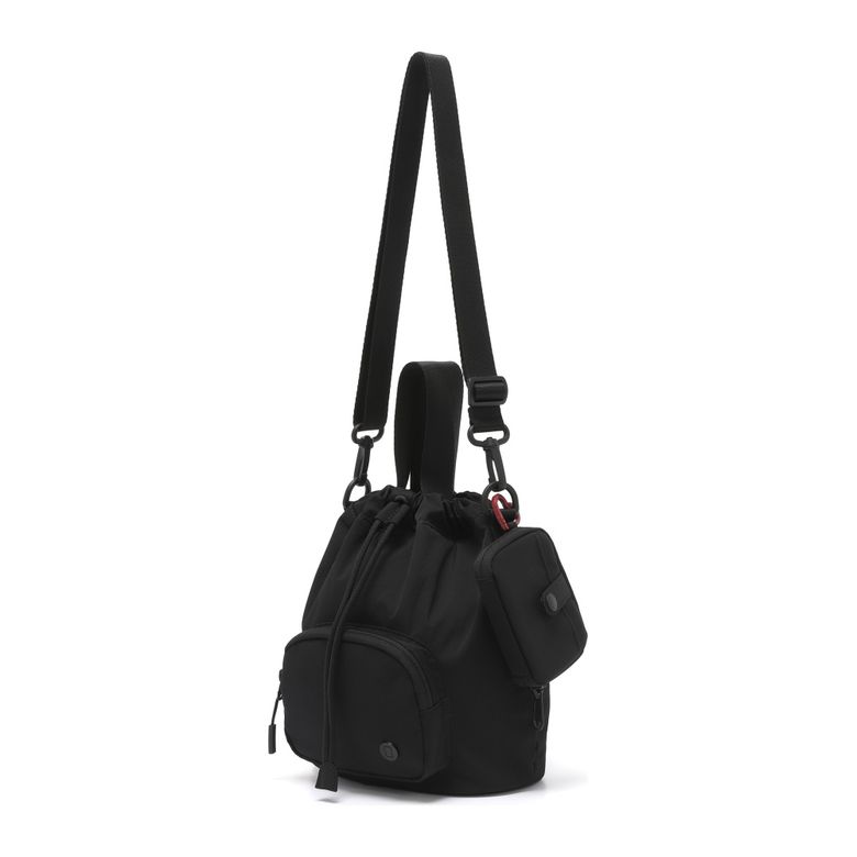 N265ACR720 여성 루미 버킷백 BLACK