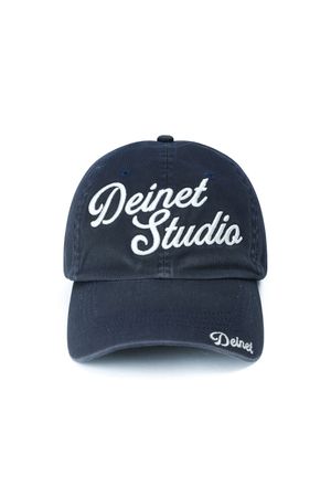 DEINET STUDIO WASHING BALL CAP IN NAVY
