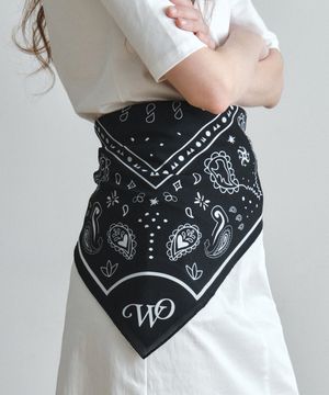 오아시스 페이즐리 반다나_BLACK(W26ACC01)