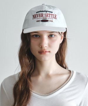 네버 세틀 나일론 볼캡_WHITE(W26ACC02)
