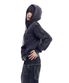 Dust Studded Zip-Up hoodie (Black)