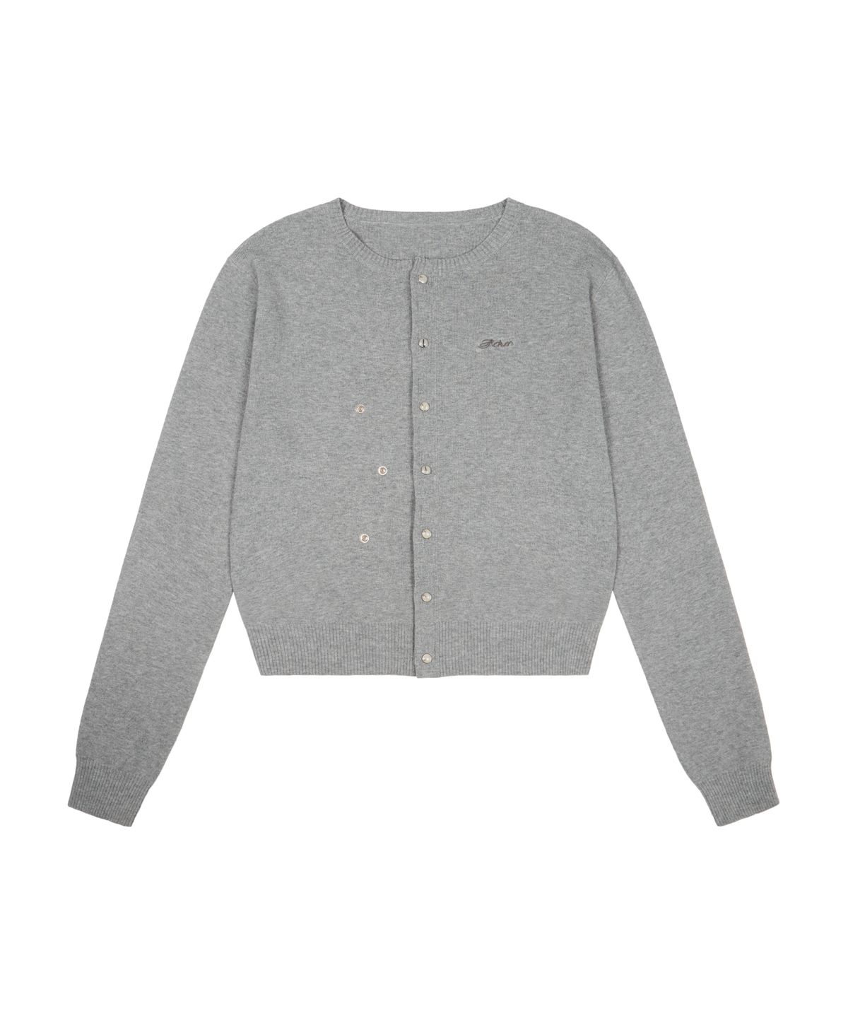 아캄(AAKAM) Granny Moddable Cardigan (Gray)