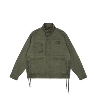 Nova Drawstring Field Jacket (Khaki)