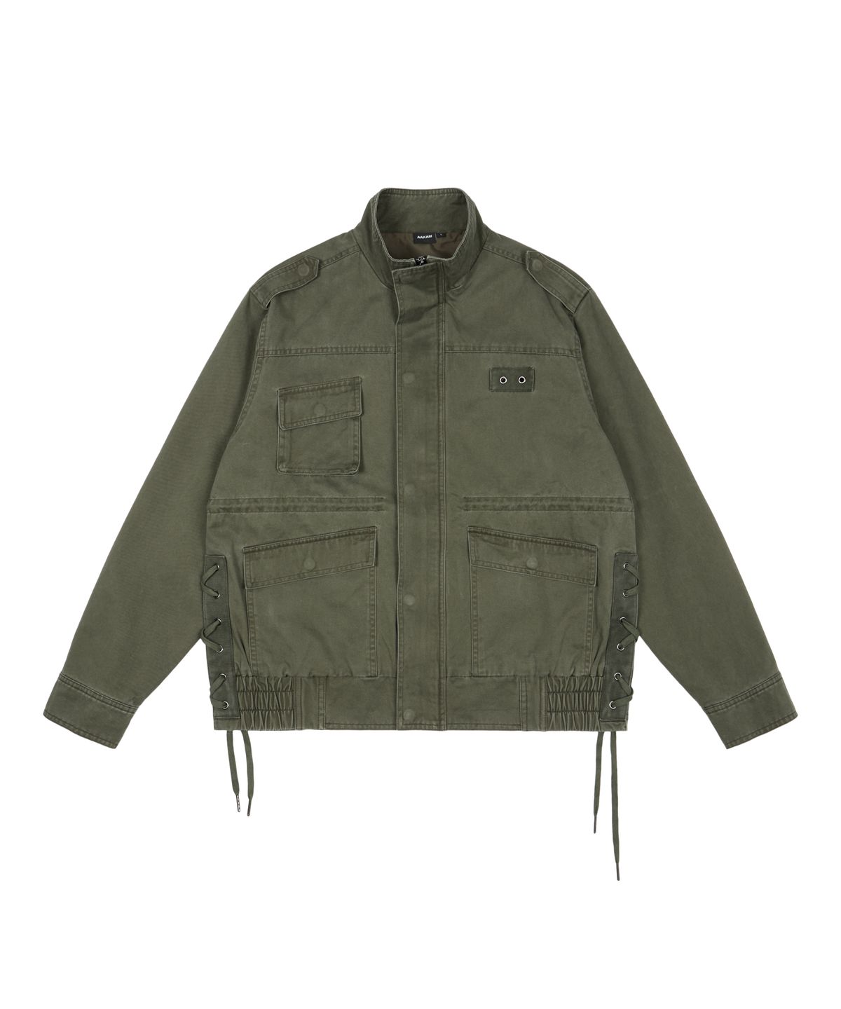 아캄(AAKAM) Nova Drawstring Field Jacket (Khaki)
