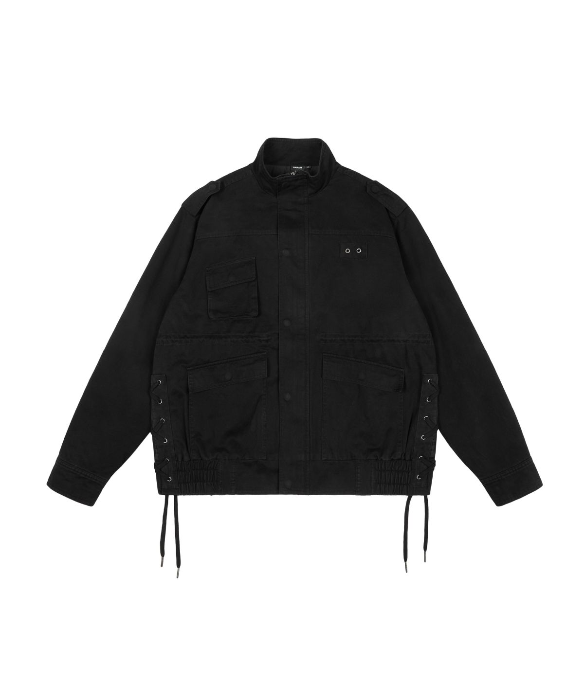 아캄(AAKAM) Nova Drawstring Field Jacket (Black) - 사이즈 & 후기 | 무신사
