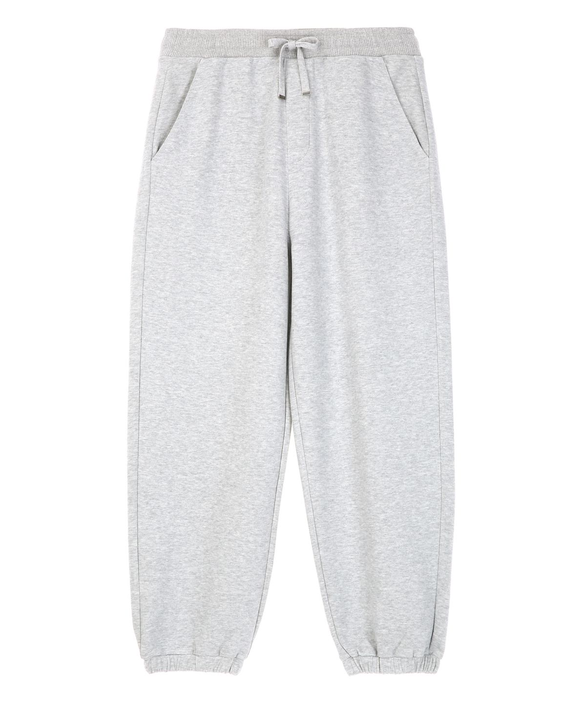 질스튜어트뉴욕 맨(JILLSTUART NEWYORK MEN) [NEW YORK SWEAT] UrbanShell 와이드핏 조거팬츠 - 라이트그레이(JNPA6A811G1)