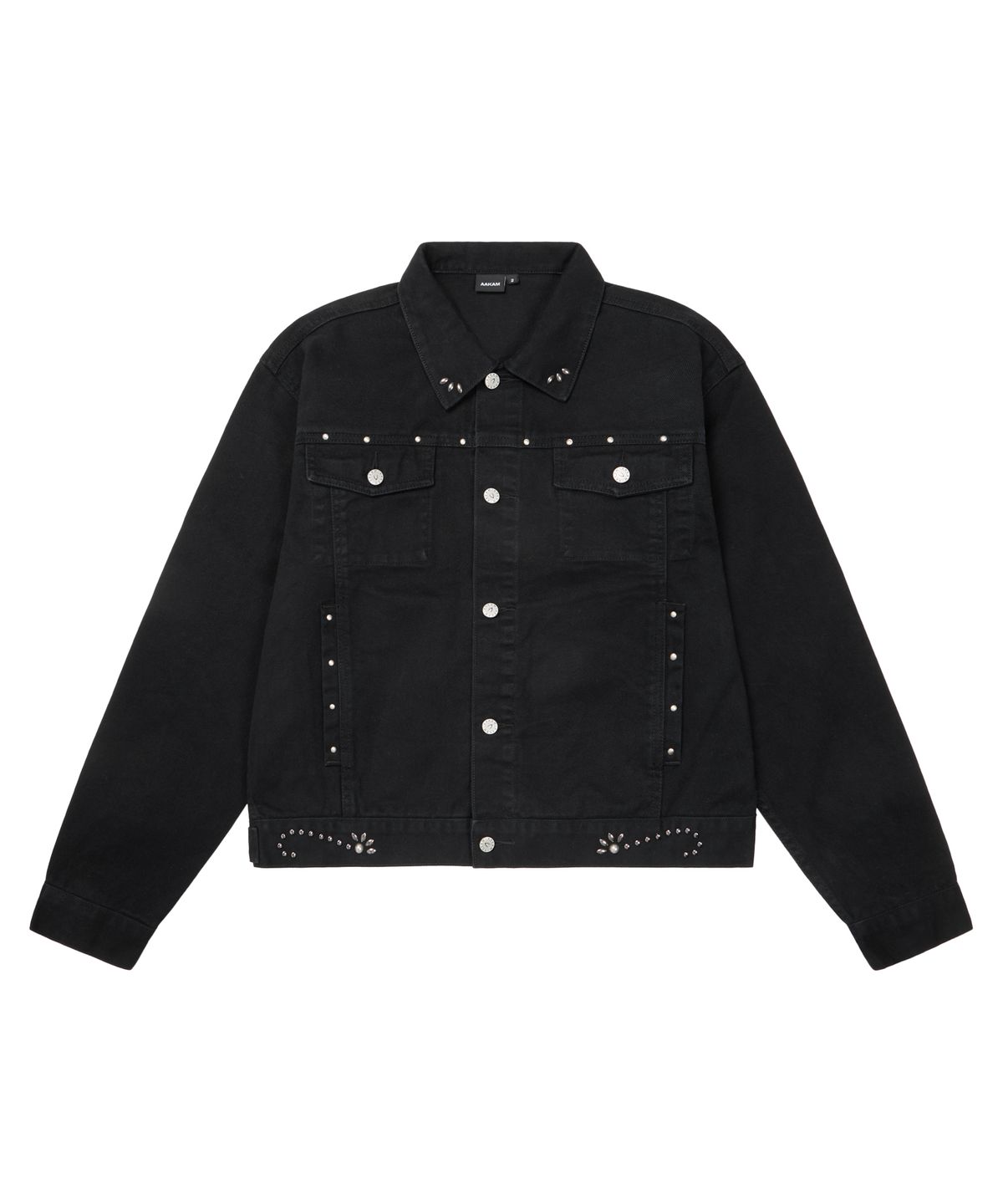 아캄(AAKAM) Frontier Studded Jacket (Black)