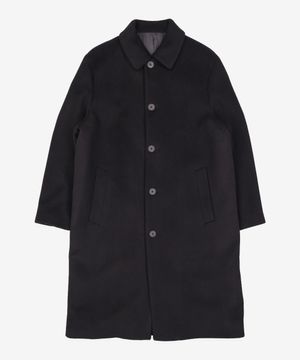캐시미어 블렌드 오버사이즈 맥 코트 [블랙] L