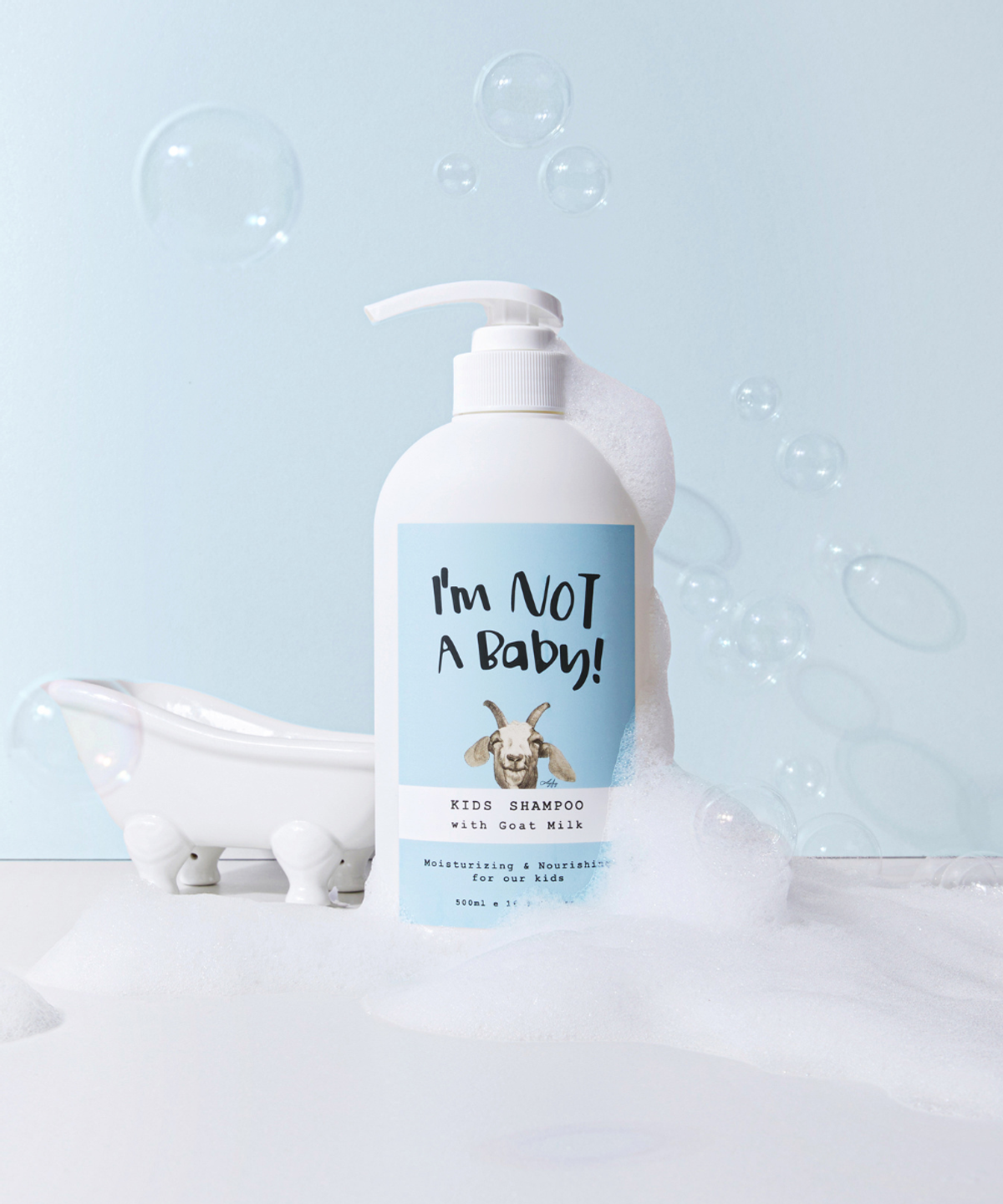 아임낫어베이비(I’M NOT A BABY) 아임낫어베이비 고트밀크 키즈 샴푸 500ml