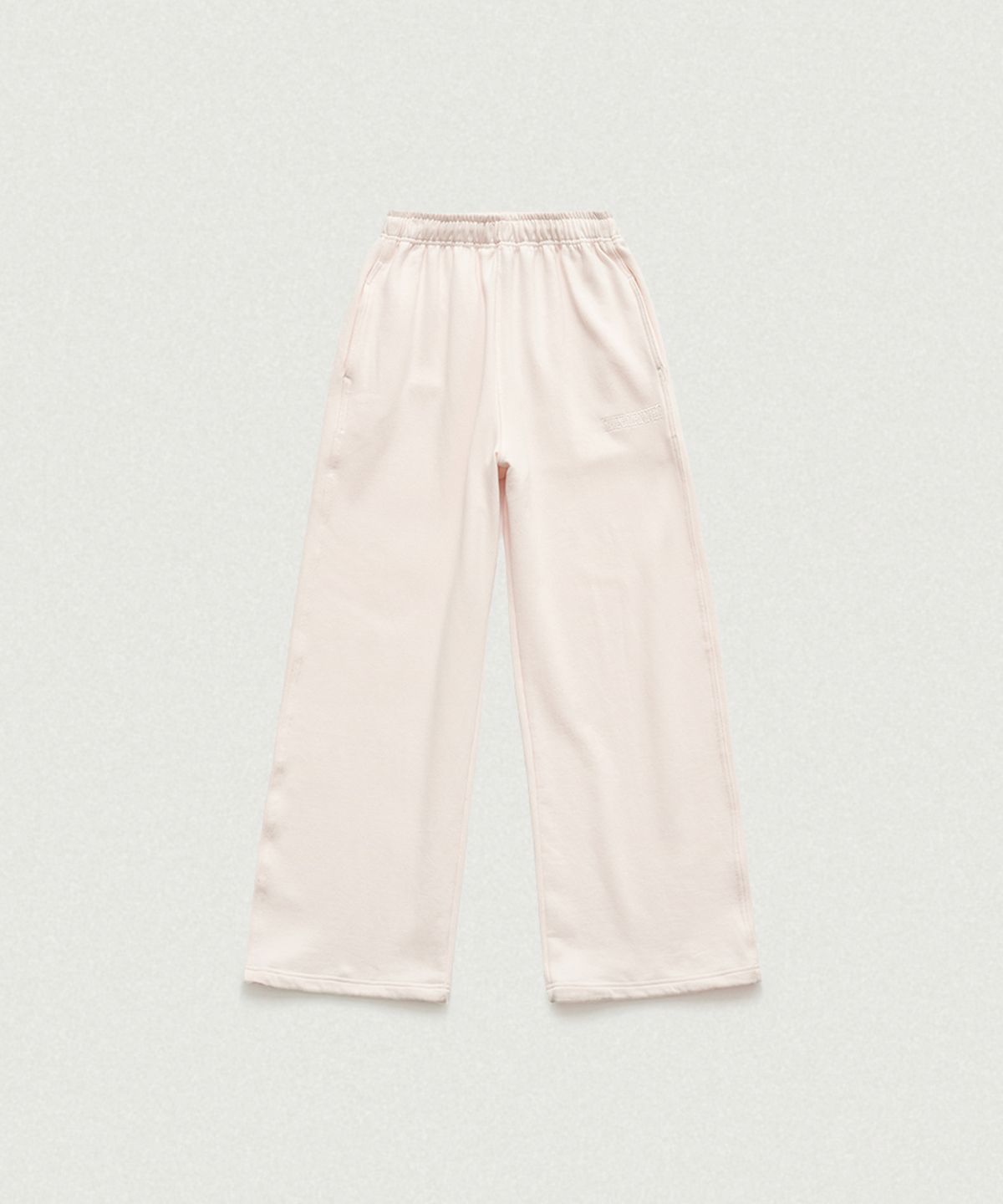 더바넷(THEBARNNET) Campie Sweat Drawstring Jogger Pants_Light Pink