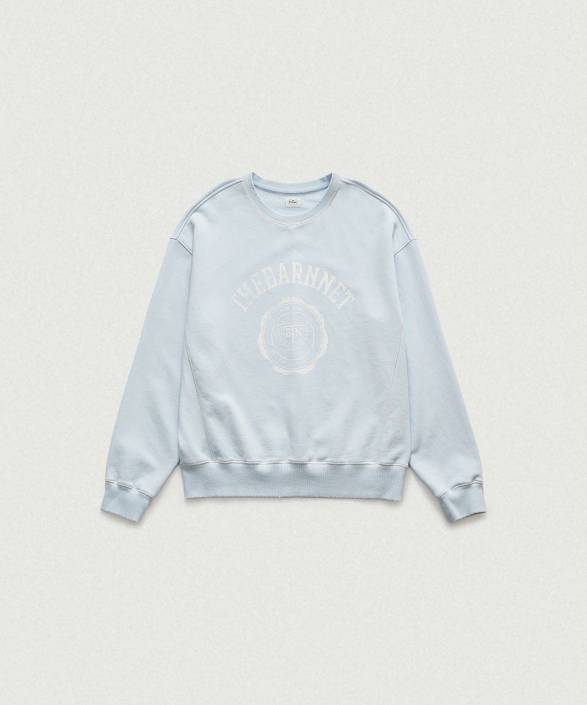 더바넷(THEBARNNET) Lettre Sweat Shirt