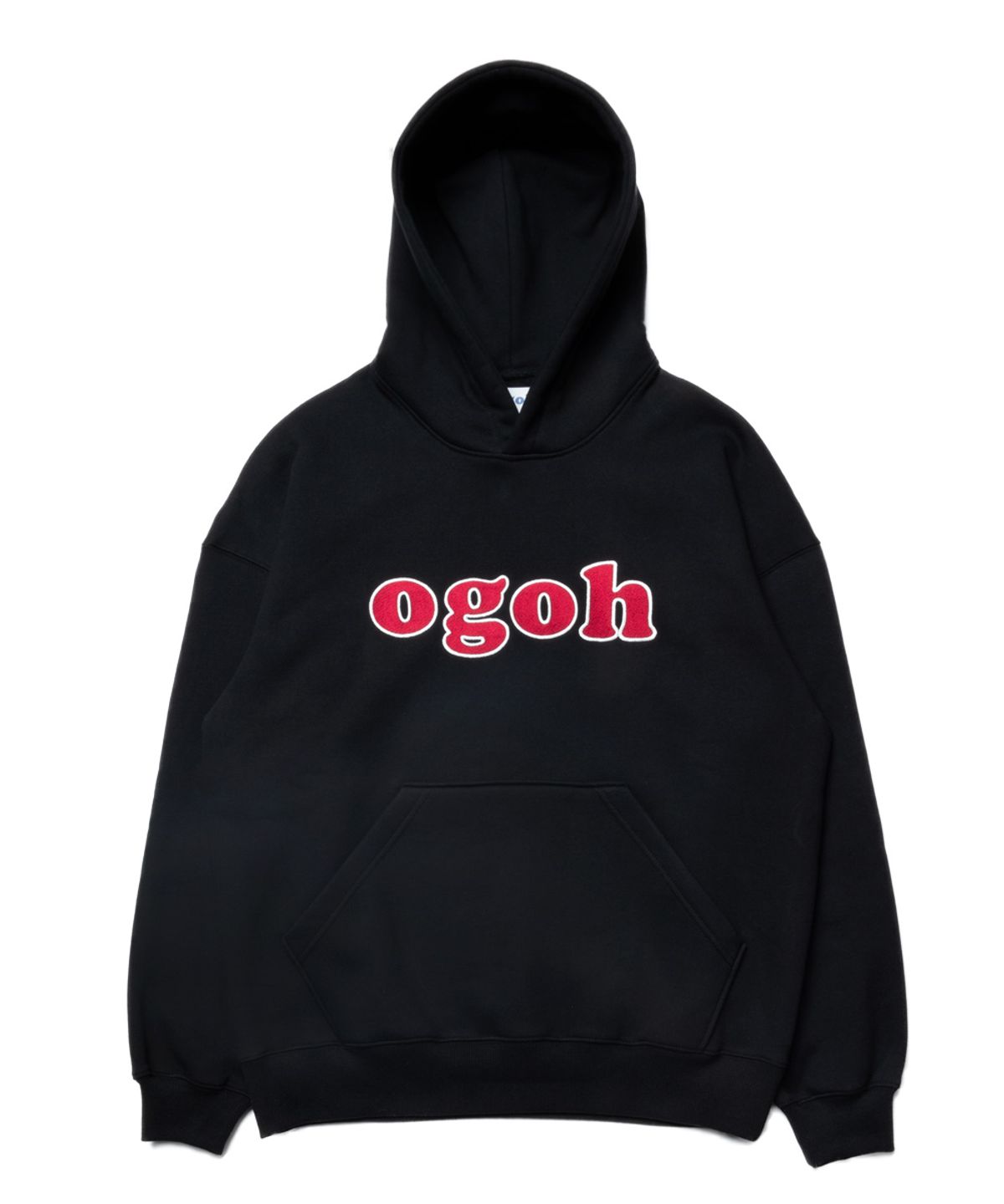 돈애스크마이플랜(DAMP) OGOH 시그니처 로고 후드 미드나잇 블랙