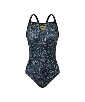 엔젤윙 원피스 싱글크로스 스트랩백 A6SL1LO04BLK