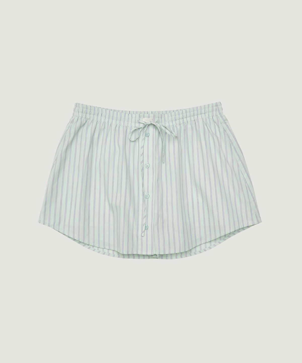 그로브(GROVE) TESS STRIPE SKIRT (GREEN)