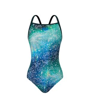 엔젤윙 원피스 싱글크로스 스트랩백 A6SL1LO04GRN