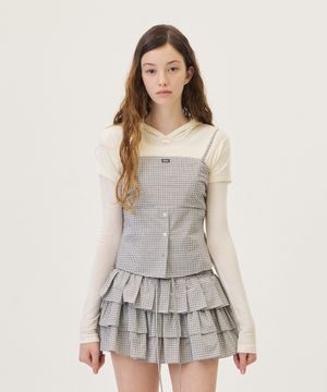 MACY HALF HOODIE (CREAM)